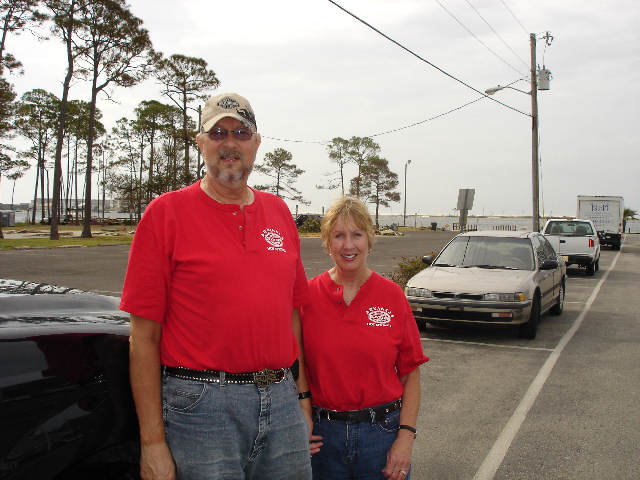 Parking lot in Navarre Florida